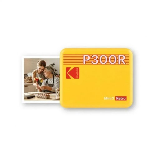 Фотопринтер Kodak Mini 3 Retro (P300R) Yellow купить в Украине | Telemart фото