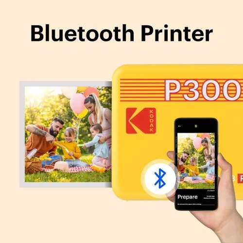 Фотопринтер Kodak Mini 3 Retro (P300R) Yellow купить в Украине | Telemart фото