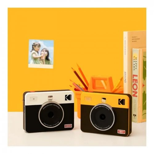 Фотокамера мгновенной печати Kodak Mini Shot 3 Retro (C300R) Yellow купить в Украине | Telemart фото