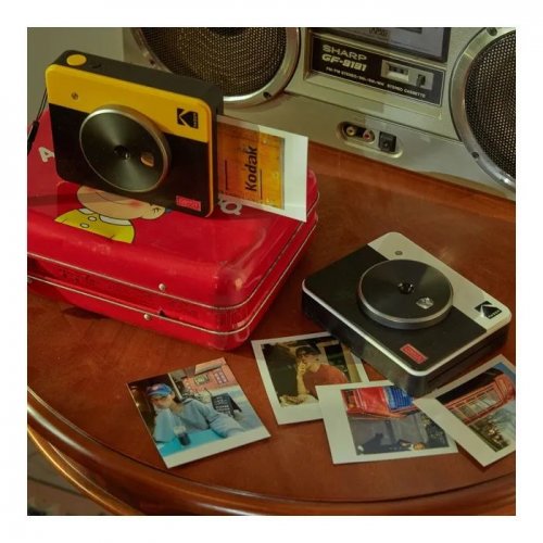 Фотокамера мгновенной печати Kodak Mini Shot 3 Retro (C300R) Yellow купить в Украине | Telemart фото