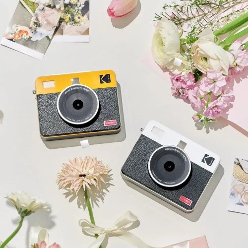 Фотокамера мгновенной печати Kodak Mini Shot 3 Retro (KOCAMC300RPK) Pink купить в Украине | Telemart фото