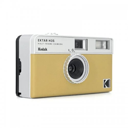 Плівковий фотоапарат Kodak Ektar H35 Half Frame (KOCAMRK0104) Sand купити в Україні | Telemart фото