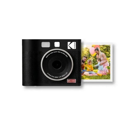 Фотокамера мгновенной печати Kodak Mini Shot 3 Era (MS300) Black купить в Украине | Telemart фото