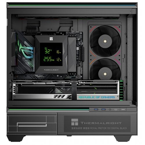 Кулер Thermalright Royal Pretor 130 Digital Black купить в Украине | Telemart фото