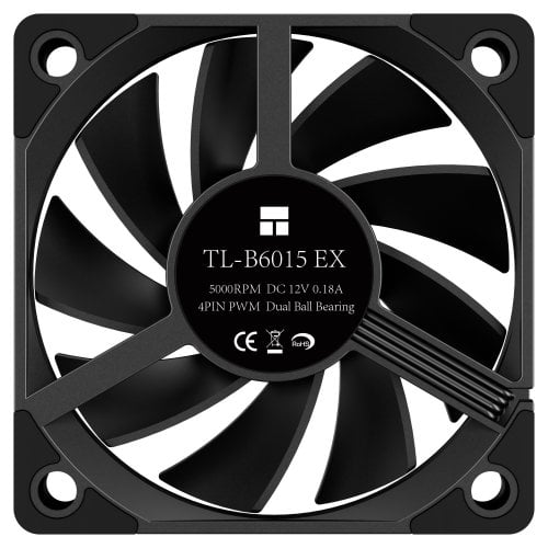 Кулер для корпусу Thermalright TL-B6015 EX Black купити в Україні | Telemart фото