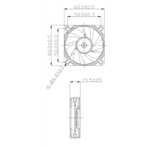 Кулер для корпусу Thermalright TL-B6015 EX White купити в Україні | Telemart фото