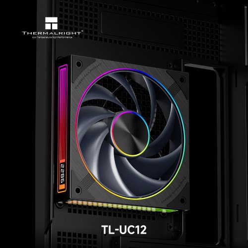 Кулер для корпусу Thermalright TL-UC12 Black купити в Україні | Telemart фото