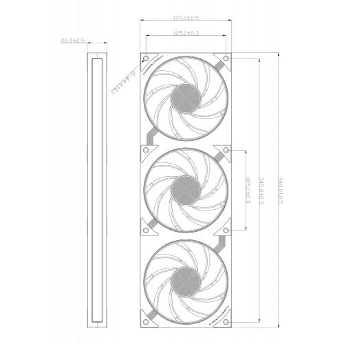 Кулер для корпусу Thermalright TL-UC36R White купити в Україні | Telemart фото