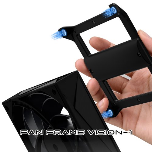 Рамка для вентилятора Thermalright Fan Frame Vision-1 Black купити в Україні | Telemart фото