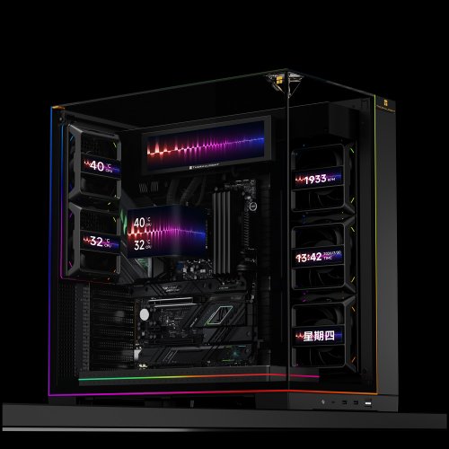 Рамка для вентилятора Thermalright Fan Frame Vision-1 Black купити в Україні | Telemart фото