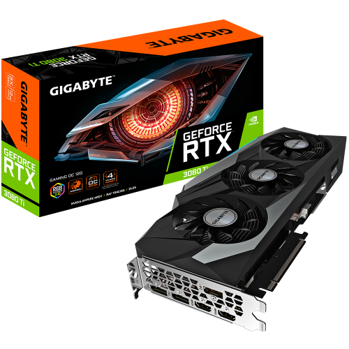 Видеокарта Gigabyte GeForce RTX 3080 Ti Gaming OC 12288MB (GV-N308TGAMING OC-12GD) (Восстановлено продавцом, 915186) купить в Украине | Telemart фото