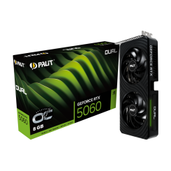 Видеокарта Palit GeForce RTX 5060 Dual OC 8192MB (NE75060S19P1-GB2063D) (Восстановлено продавцом, 915258)