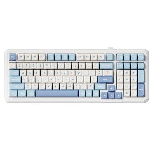 Клавиатура MCHOSE K99 RGB Mechanical Hyacinth Switch Wireless (MC-K99-1A) Sky Blue купить в Украине | Telemart фото