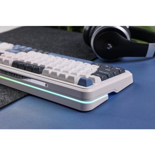 Клавиатура MCHOSE K99 RGB Mechanical Hyacinth Switch Wireless (MC-K99-1A) Sky Blue купить в Украине | Telemart фото