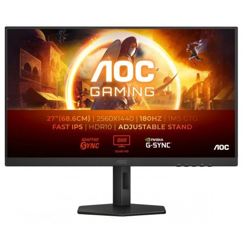 Уценка монитор AOC 27" Q27G4XF Black (Повреждена упаковка, 915270) купить в Украине | Telemart фото