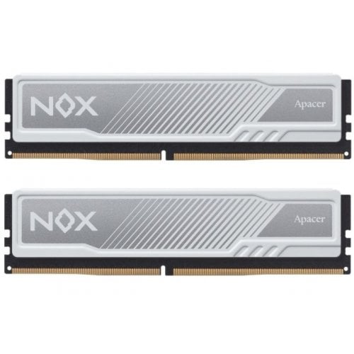 ОЗУ Apacer DDR5 32GB (2x16GB) 5600Mhz NOX White (AH5U32G56C522MWAA-2) купить в Украине | Telemart фото