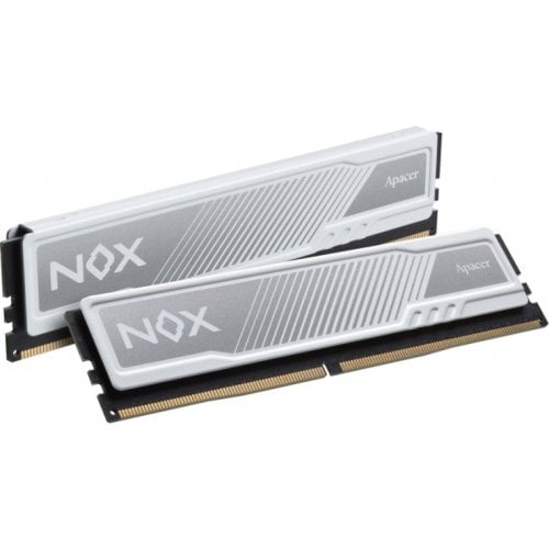 ОЗУ Apacer DDR5 32GB (2x16GB) 5600Mhz NOX White (AH5U32G56C522MWAA-2) купить в Украине | Telemart фото