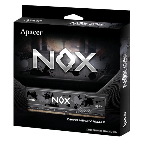 ОЗУ Apacer DDR5 32GB (2x16GB) 5200Mhz NOX Black (AH5U32G52C522MBAA-2) купить в Украине | Telemart фото