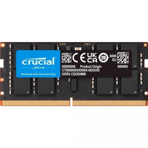 ОЗП Crucial CSODIMM DDR5 32GB 6400Mhz (CT32G64C52CS5) купити в Україні | Telemart фото