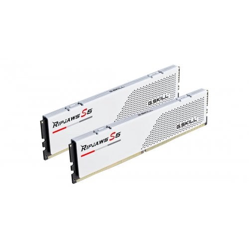 ОЗУ G.Skill DDR5 64GB (2x32GB) 5600Mhz Ripjaws S5 White (F5-5600J4645A32GX2-RS5W) купить в Украине | Telemart фото