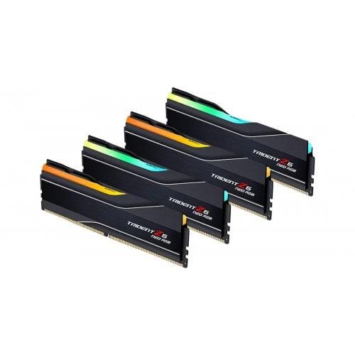 ОЗП G.Skill DDR5 256GB (4x64GB) 6000Mhz Trident Z5 Neo RGB Black (F5-6000J3644D64GX4-TZ5NR) купити в Україні | Telemart фото