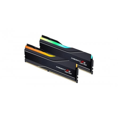 ОЗП G.Skill DDR5 256GB (4x64GB) 6000Mhz Trident Z5 Neo RGB Black (F5-6000J3644D64GX4-TZ5NR) купити в Україні | Telemart фото