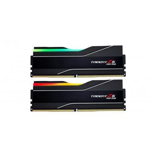 ОЗП G.Skill DDR5 256GB (4x64GB) 6000Mhz Trident Z5 Neo RGB Black (F5-6000J3644D64GX4-TZ5NR) купити в Україні | Telemart фото