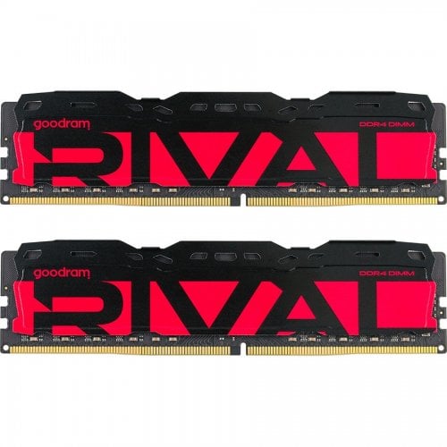 ОЗП GoodRAM DDR4 32GB (2x16GB) 3200Mhz Rival Radiant Red (GGRRD4-32L16A/32GDC) купити в Україні | Telemart фото