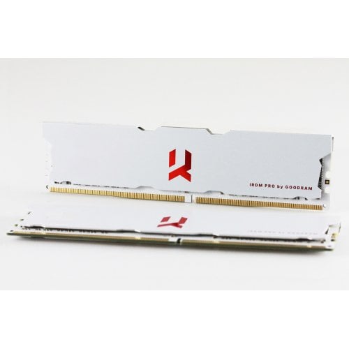 ОЗП GoodRAM DDR4 16GB (2x8GB) 3600Mhz IRDM Pro White (IRP-W3600D4V64L18S/16GDC) купити в Україні | Telemart фото
