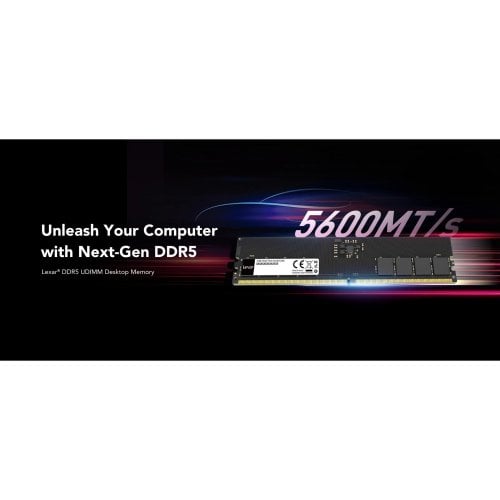 ОЗУ Lexar DDR5 8GB 5600Mhz (LD5U08G56C46ST-BGS) купить в Украине | Telemart фото