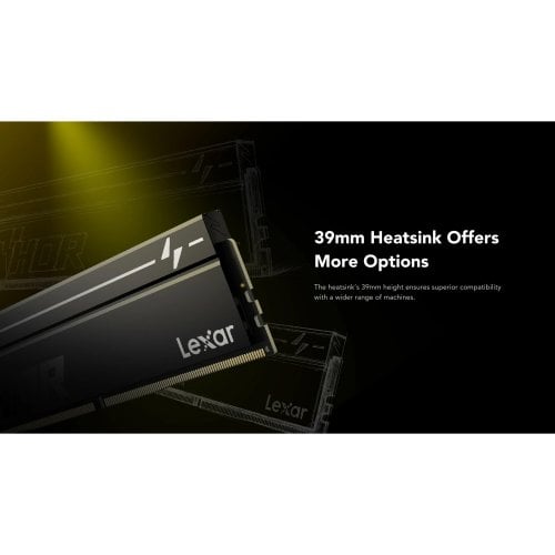 ОЗУ Lexar DDR5 16GB (2x8GB) 6000Mhz Thor 2nd Gen Black (LD5U08G60C380V-RGD) купить в Украине | Telemart фото