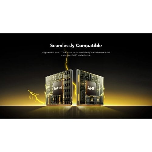 ОЗУ Lexar DDR5 16GB (2x8GB) 6000Mhz Thor 2nd Gen Black (LD5U08G60C380V-RGD) купить в Украине | Telemart фото
