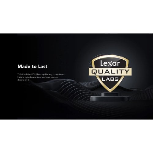 ОЗУ Lexar DDR5 16GB (2x8GB) 6000Mhz Thor 2nd Gen Black (LD5U08G60C380V-RGD) купить в Украине | Telemart фото