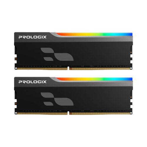 ОЗУ Prologix DDR4 16GB (2x8GB) 3200Mhz Onyx RGB Black (PRO16GB3200YBR4K) купить в Украине | Telemart фото