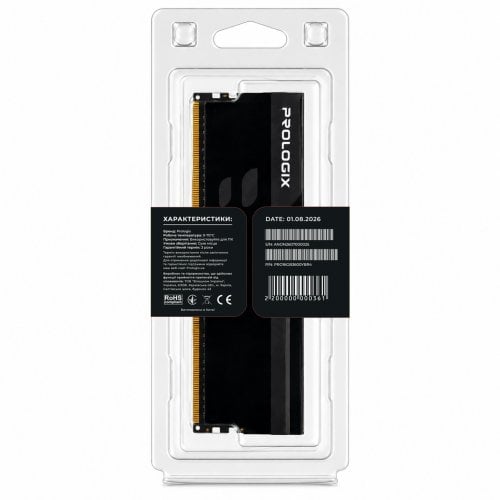 ОЗУ Prologix DDR4 16GB 3600Mhz Onyx RGB Black (PRO16GB3600YBR4) купить в Украине | Telemart фото