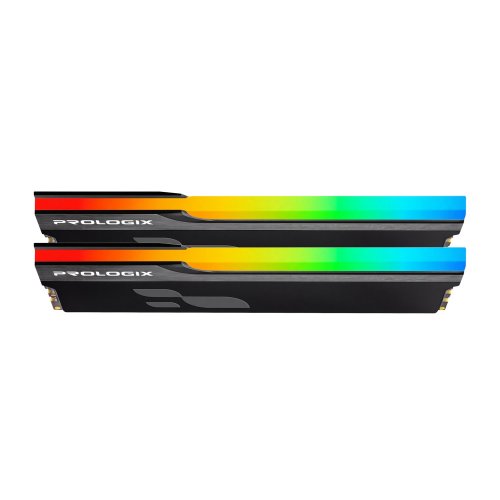 ОЗУ Prologix DDR4 16GB (2x8GB) 3600Mhz Onyx RGB Black (PRO16GB3600YBR4K) купить в Украине | Telemart фото