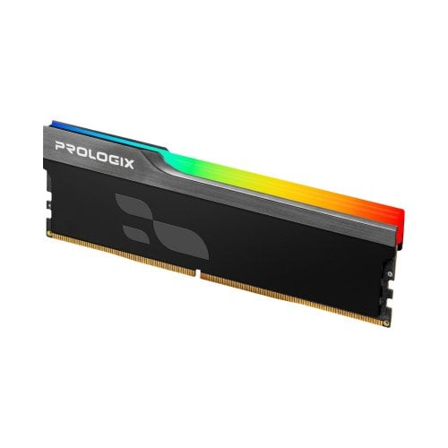 ОЗУ Prologix DDR5 16GB 5600Mhz Onyx RGB Black (PRO16GB5600YBR5) купить в Украине | Telemart фото