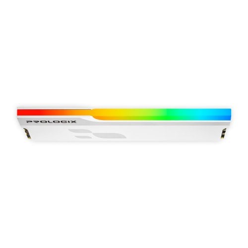 ОЗУ Prologix DDR5 16GB 6000Mhz Onyx RGB White (PRO16GB6000YWR5) купить в Украине | Telemart фото