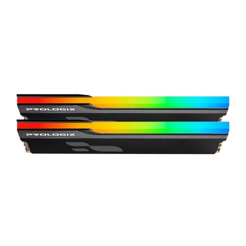 ОЗУ Prologix DDR4 32GB (2x16GB) 3200Mhz Onyx RGB Black (PRO32GB3200YBR4K) купить в Украине | Telemart фото