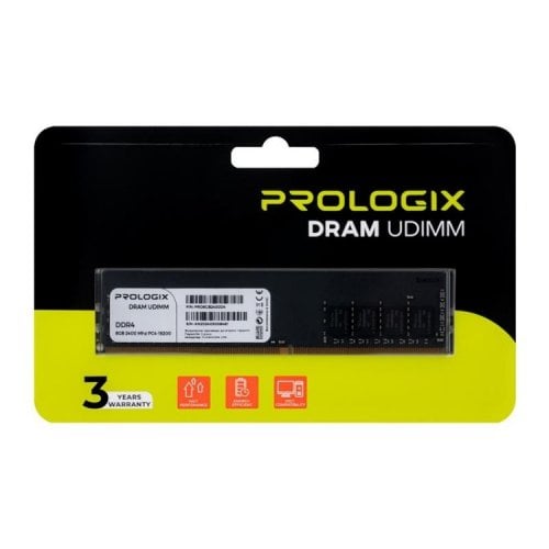 ОЗУ Prologix DDR4 8GB 2400Mhz (PRO8GB2400D4) купить в Украине | Telemart фото