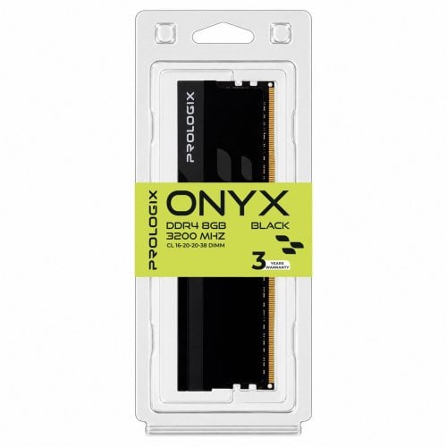 ОЗУ Prologix DDR4 8GB 3200Mhz Onyx Black (PRO8GB3200YB4) купить в Украине | Telemart фото
