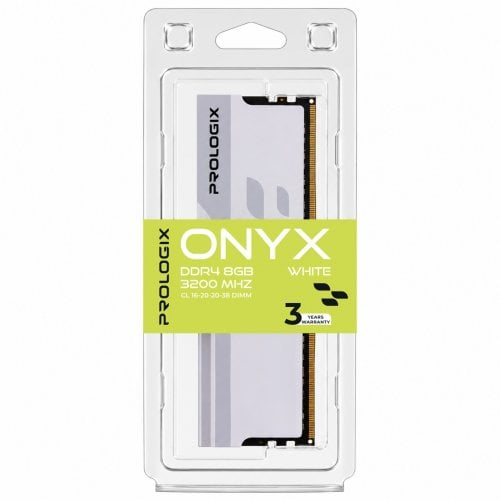 ОЗУ Prologix DDR4 8GB 3200Mhz Onyx White (PRO8GB3200YW4) купить в Украине | Telemart фото