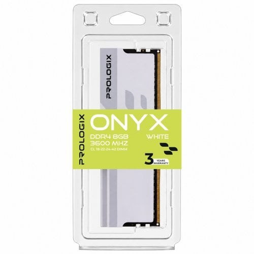 ОЗУ Prologix DDR4 8GB 3600Mhz Onyx White (PRO8GB3600YW4) купить в Украине | Telemart фото