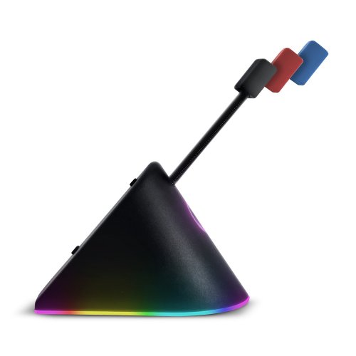 Тримач для кабелю GLHF Citadel Colorful 3 clips RGB (FGLMB22BKCTDLRGB3) купити в Україні | Telemart фото