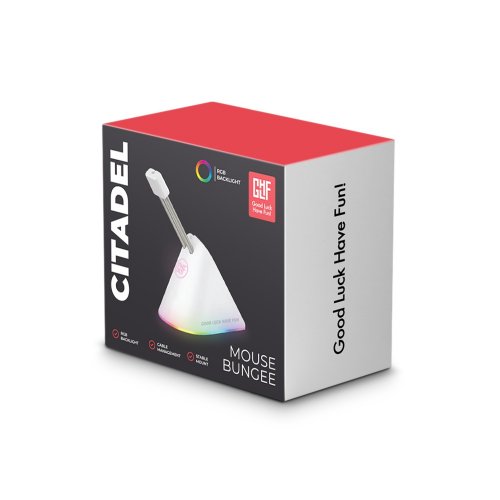 Тримач для кабелю FragON Citadel RGB (FGLMB22WTCTDLRGB8) White купити в Україні | Telemart фото