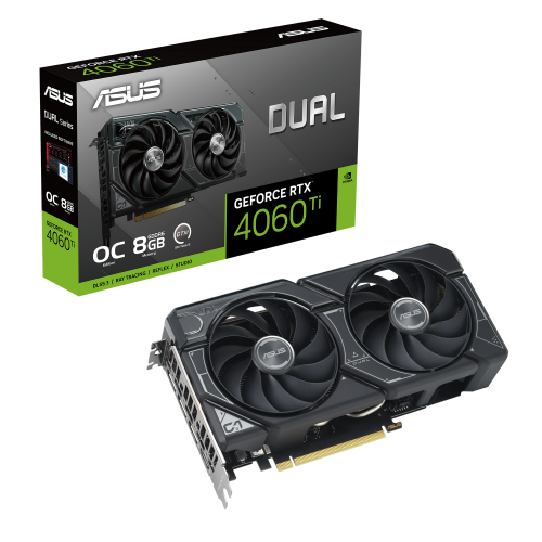 Відеокарта Asus GeForce RTX 4060 Ti Dual OC 8192MB (DUAL-RTX4060TI-O8G) (Відновлено продавцем, 915378) купити в Україні | Telemart фото