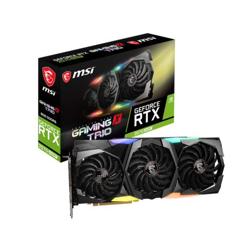 Видеокарта MSI GeForce RTX 2070 SUPER Gaming X TRIO 8192MB (RTX 2070 SUPER GAMING X TRIO) (Восстановлено продавцом, 915395) купить в Украине | Telemart фото
