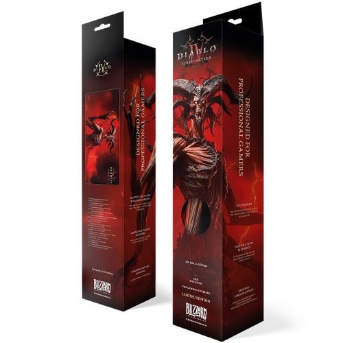 Килимок для миші Blizzard Diablo IV: Lord of Hatred - Mephisto XL (FBLMPD4LOHMEP26XL) купити в Україні | Telemart фото