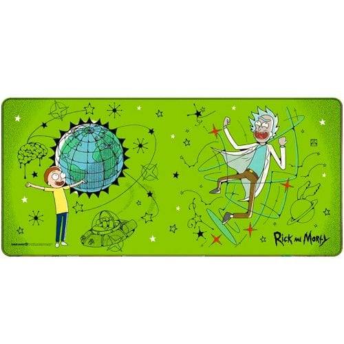 Коврик для мышки Warner Brothers Rick and Morty Dimension C-137 XL (FWBMPRMORGREE25XL) купить в Украине | Telemart фото