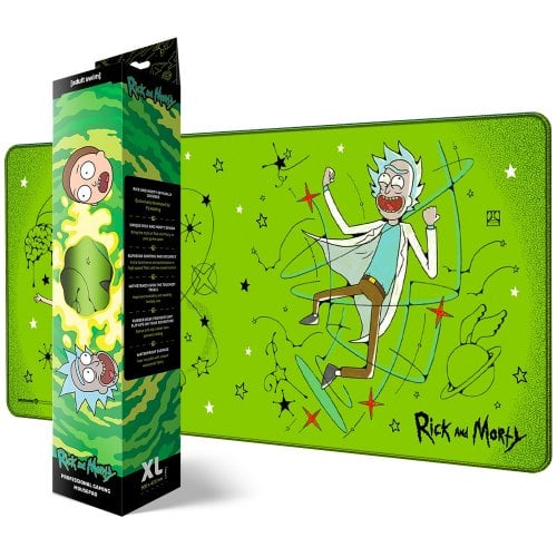 Коврик для мышки Warner Brothers Rick and Morty Dimension C-137 XL (FWBMPRMORGREE25XL) купить в Украине | Telemart фото